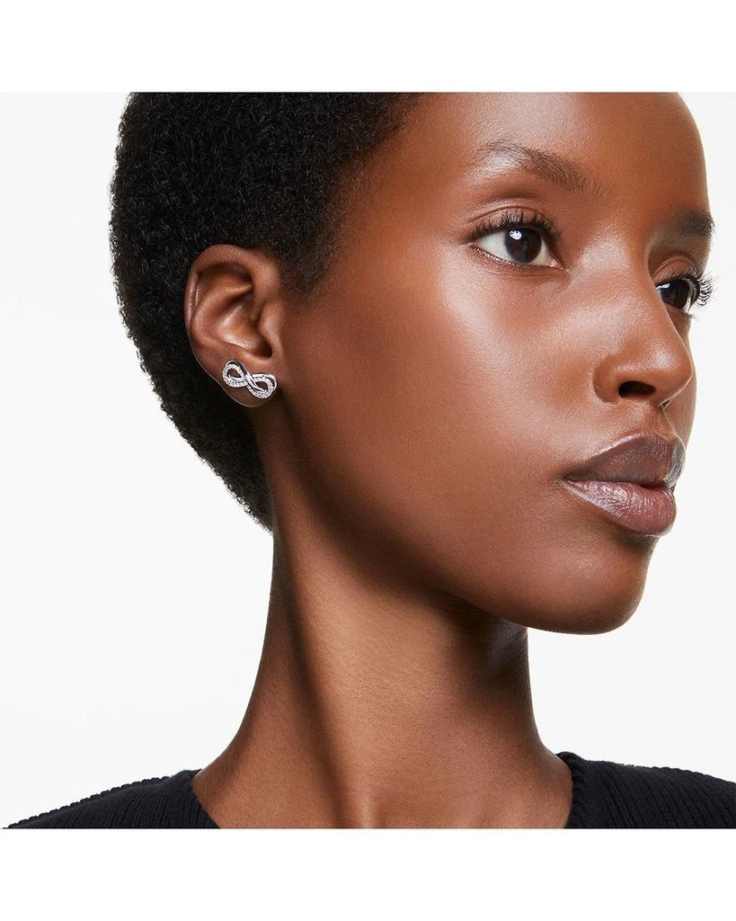 Swarovski Hyperbola Infinity Stud Earrings 2