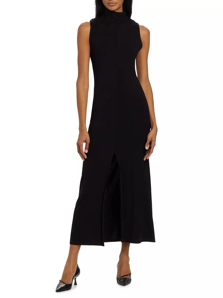 Reformation Axton Mock Turtleneck Midi-Dress 3