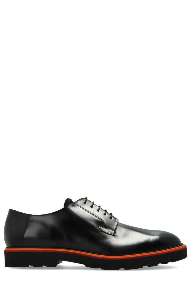 Paul Smith Paul Smith Almond-Toe Lace-Up Derby Shoes