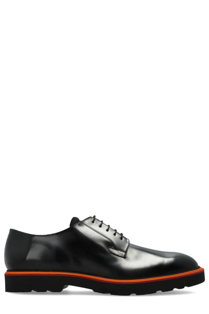 Paul Smith Paul Smith Almond-Toe Lace-Up Derby Shoes from Cettire