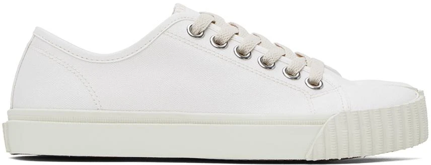 MAISON MARGIELA White Tabi Sneakers 1