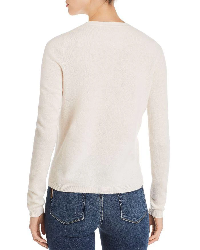 Bloomingdale's C by Bloomingdale's Crewneck Cashmere Cardigan - Exclusive 3