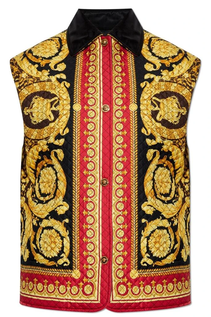 Versace Versace Reversible Button-Up Gilet 1