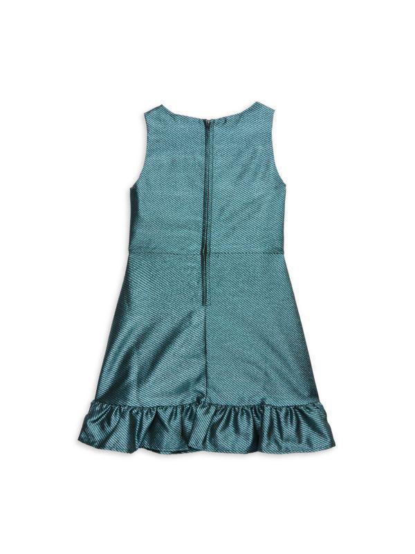 Pippa & Julie Girl's Hazel V-neck Dress