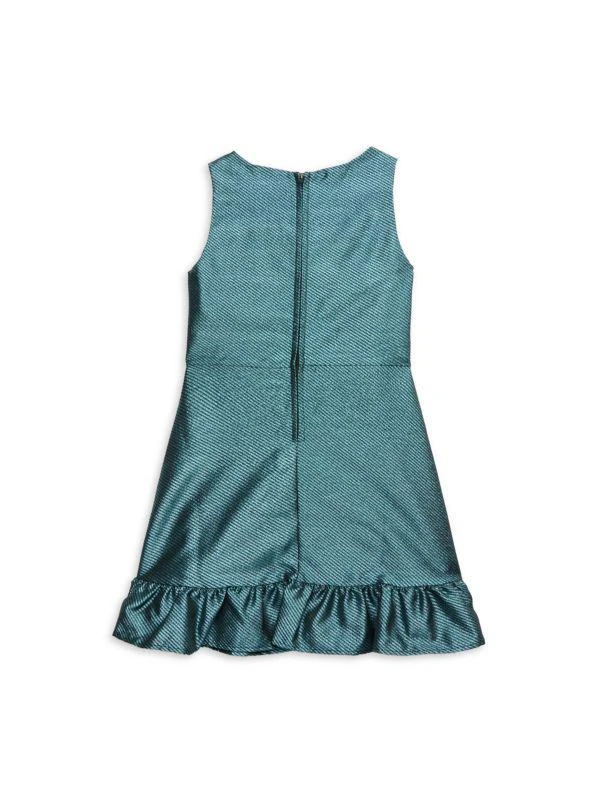 Pippa & Julie Girl's Hazel V-neck Dress 2