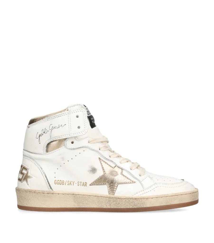 Golden Goose Leather Sky-Star Sneakers 1