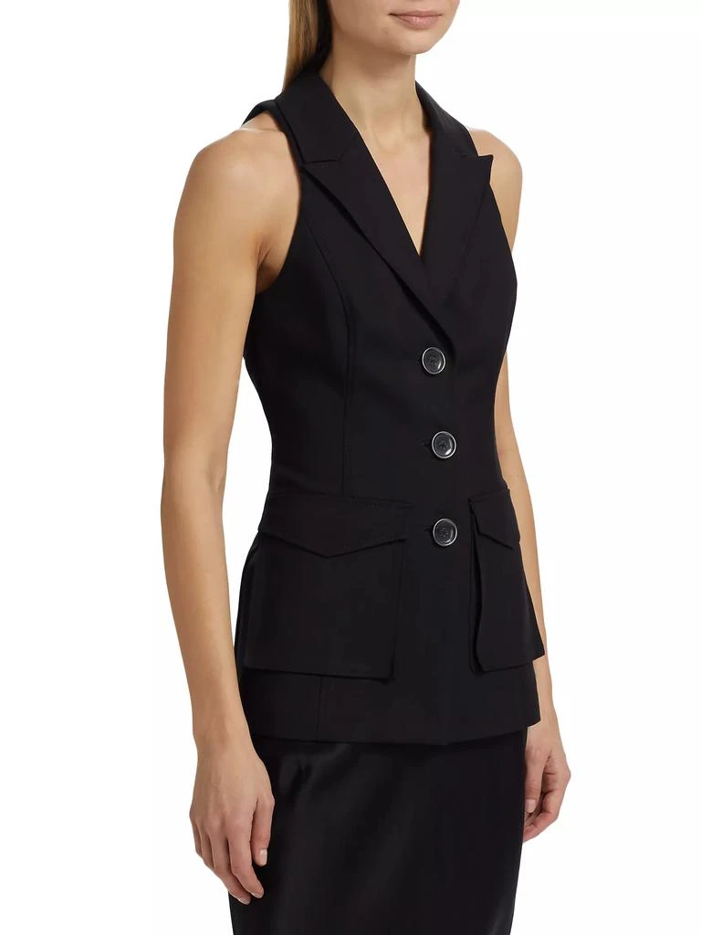 Ramy Brook Lisa Notch Lapel Sleeveless Vest 4