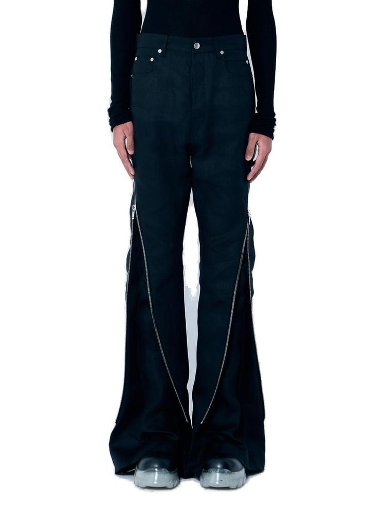 Rick Owens Black Porterville Bolan Banana Jeans - Pants