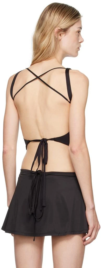 Sandy Liang Black Rodin Tank Top 3