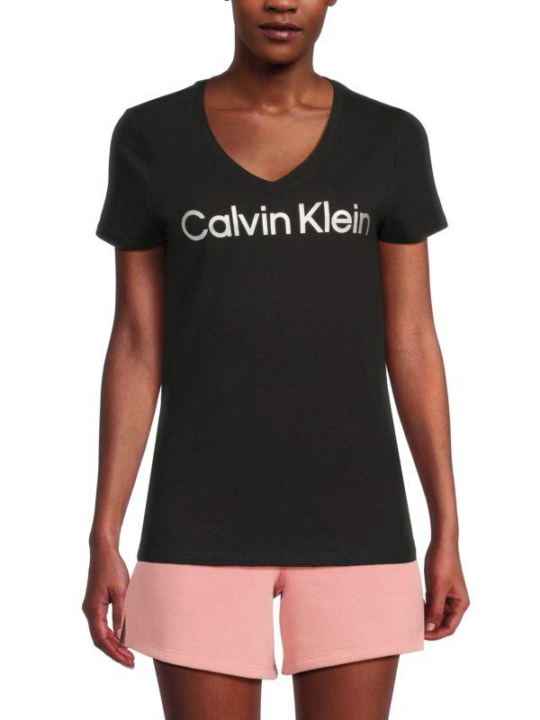 Calvin Klein ​Logo Stretch Cotton T-Shirt