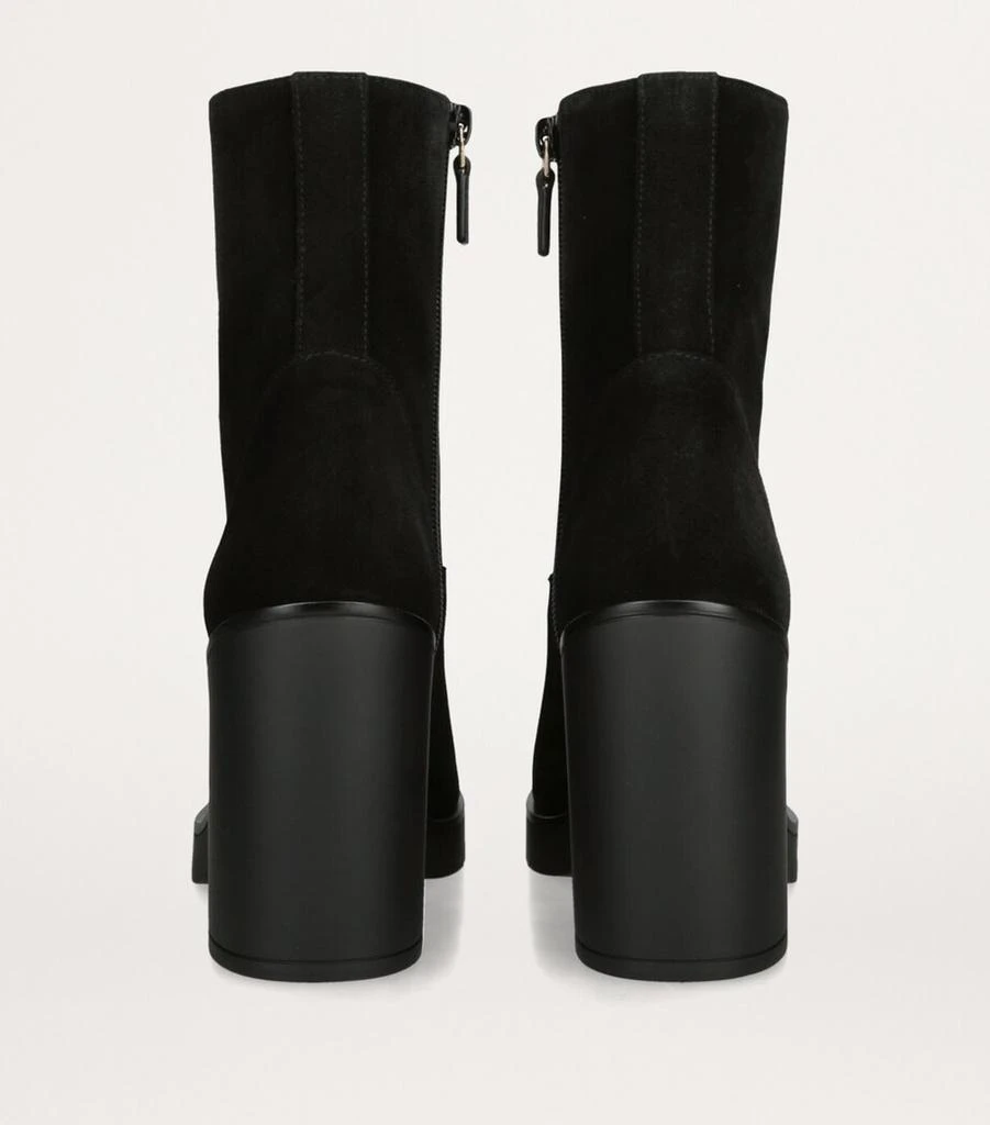 Stuart Weitzman Suede Bethany Boots 80 2