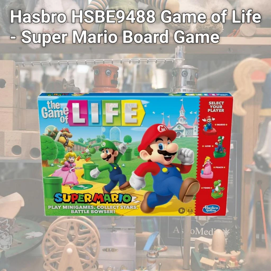 Hasbro Game of Life - Super Mario Board Game 2