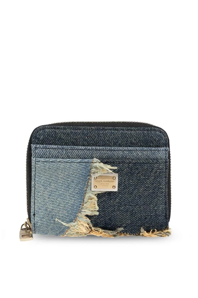 Dolce & Gabbana Dolce & Gabbana Logo Plaque Vintage Effect Wallet 1