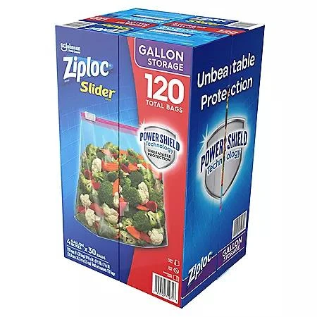 Ziploc Ziploc Storage Slider Gallon Bags, 120 ct. 4