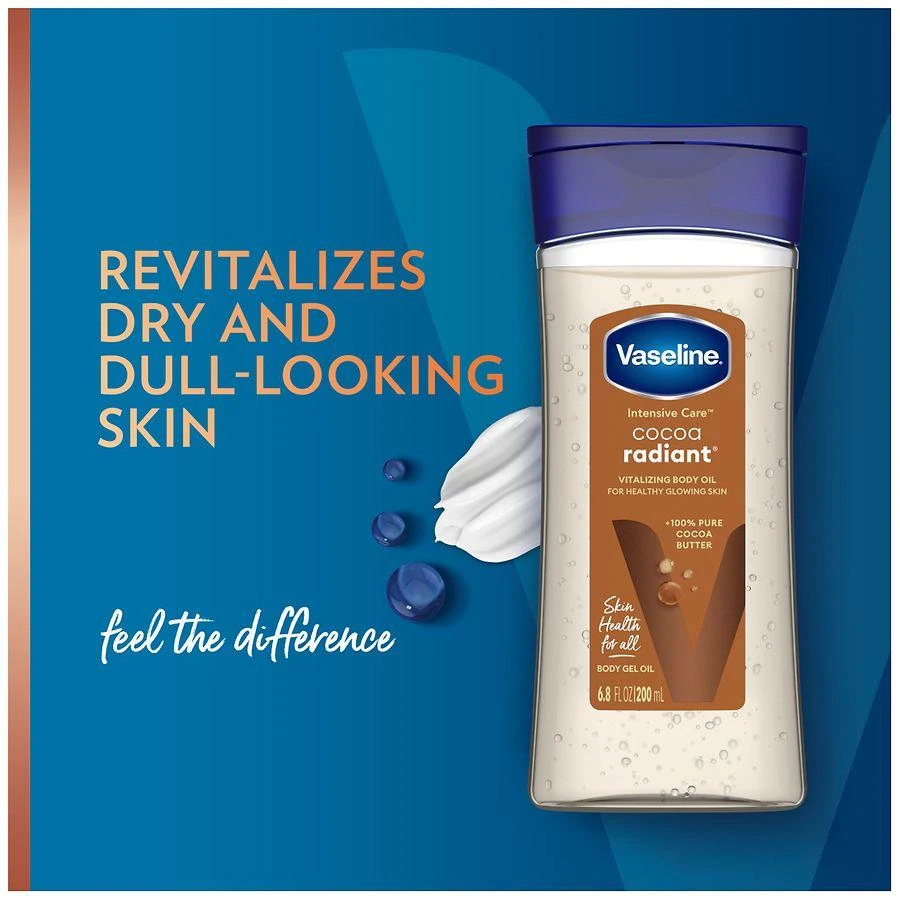 Vaseline Body Gel Oil, Cocoa Radiant for Glowing Skin Cocoa Radiant 5