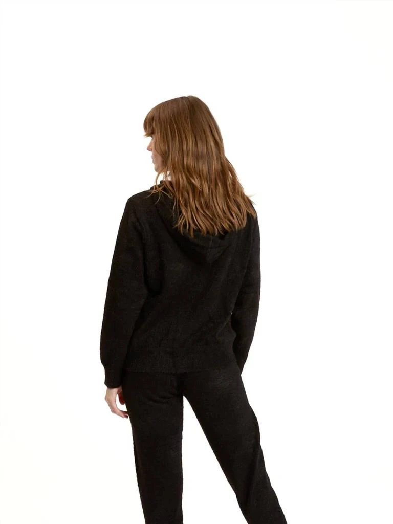 Threads for Thought Threads 4 Thought - Alyce Fuzzy Knit Hoodie Sweatshirt 3