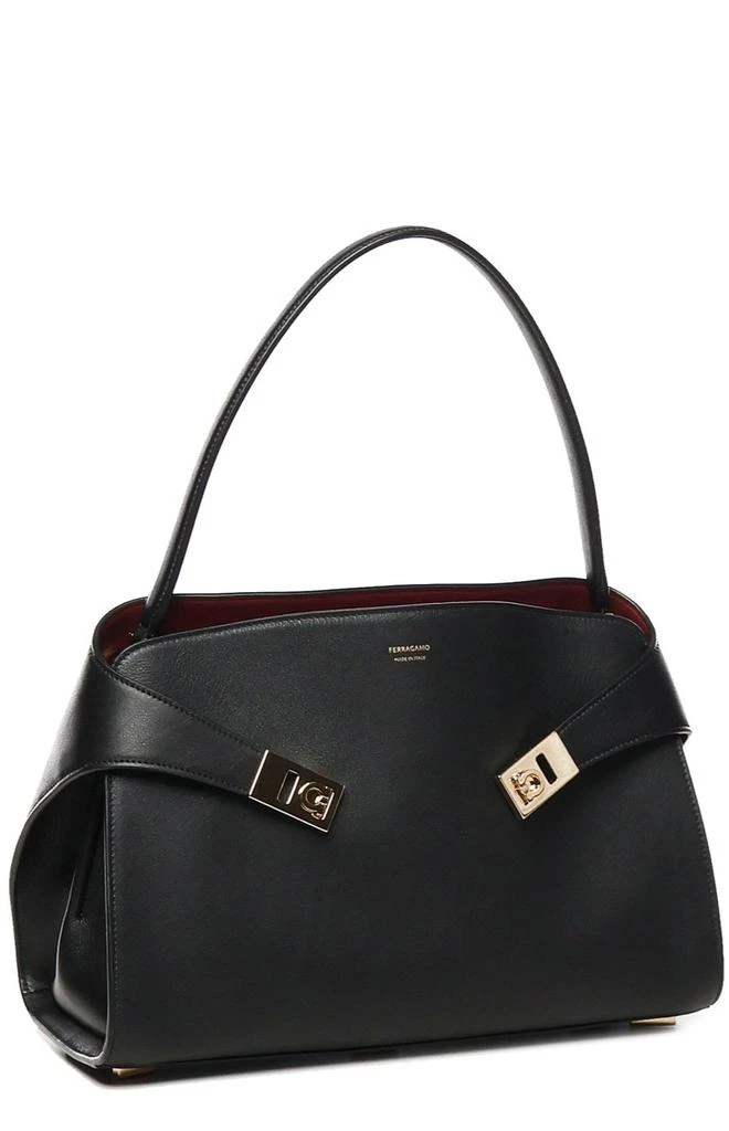 Salvatore Ferragamo Ferragamo Hug Zipped Small Shoulder Bag 3