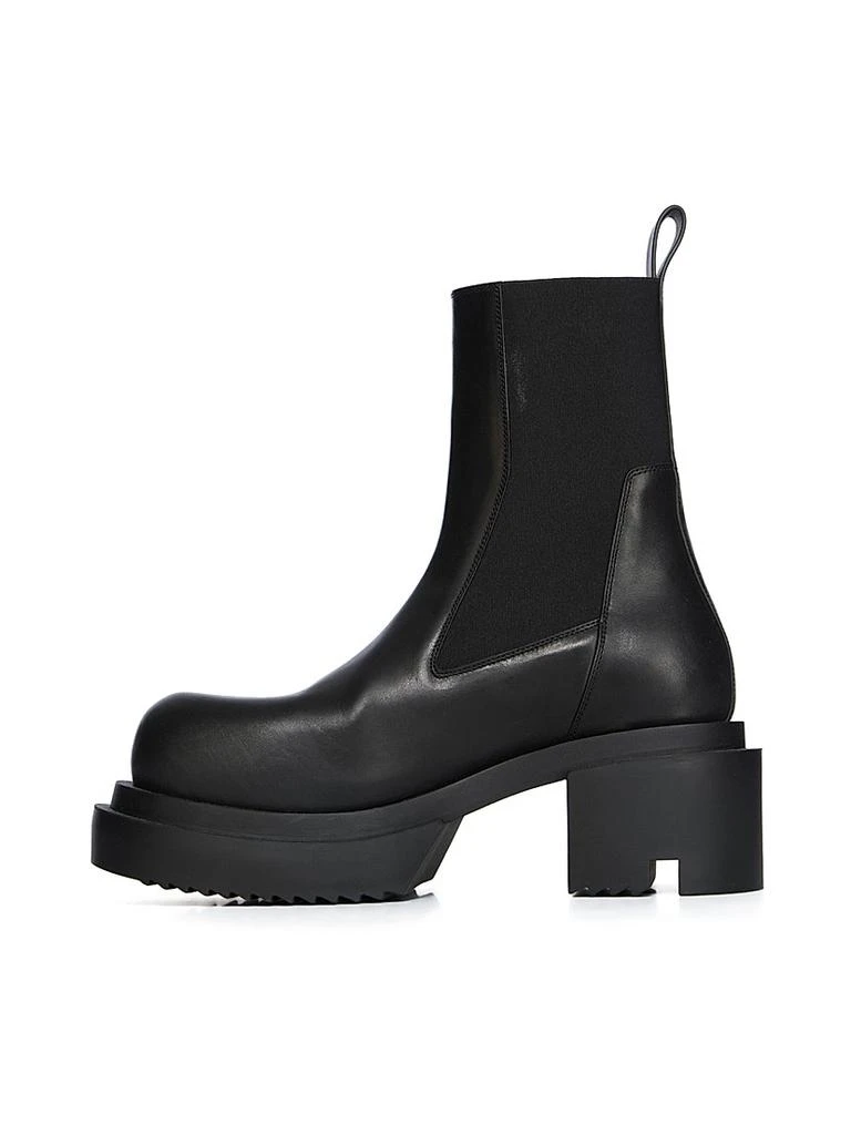 Rick Owens Beatle Bogun Leather Chelsea Boots 5