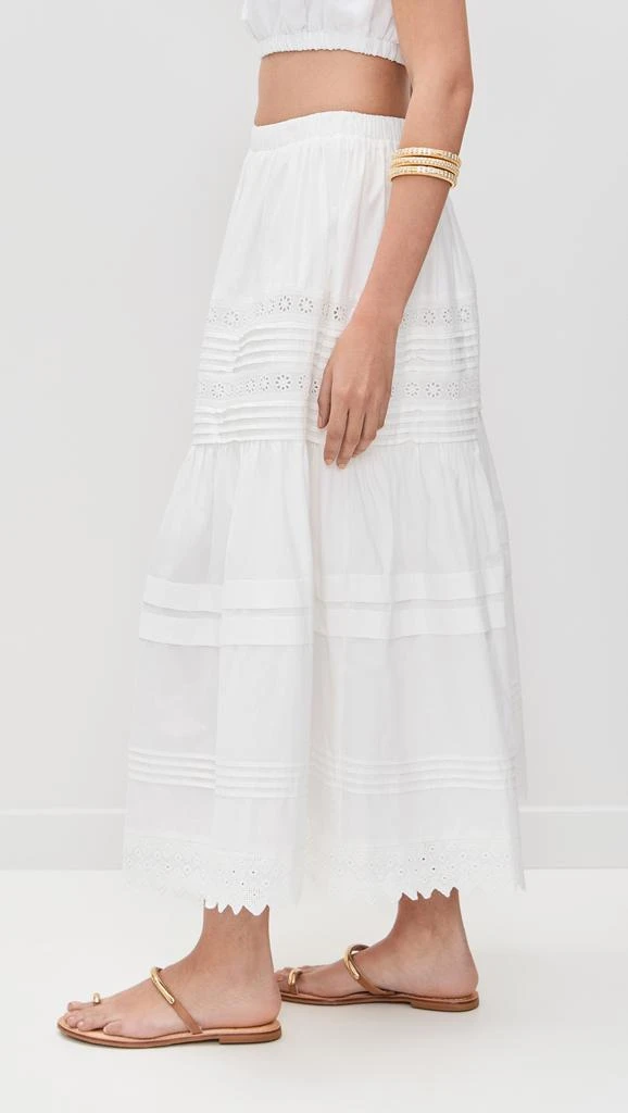 Pixie Market Cotton Eyelet Skirt 3