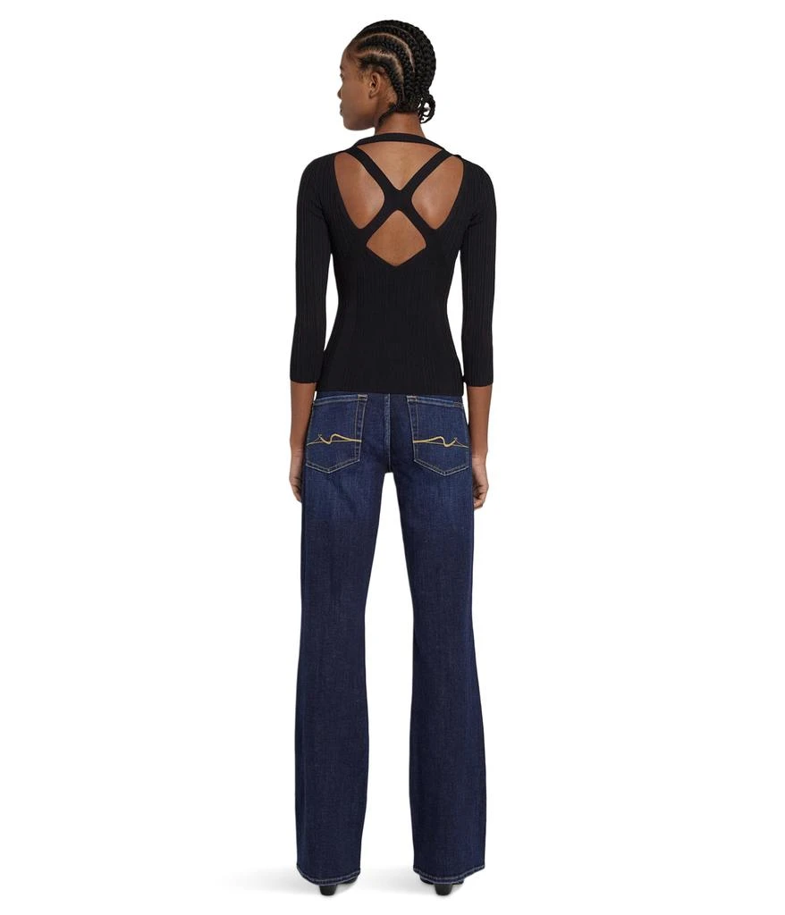 7 For All Mankind Detail Back Rib Top 2