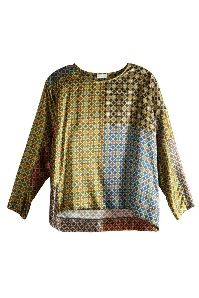Dries Van Noten Dries Van Noten Women Caias Drop Shoulder Shirt 1