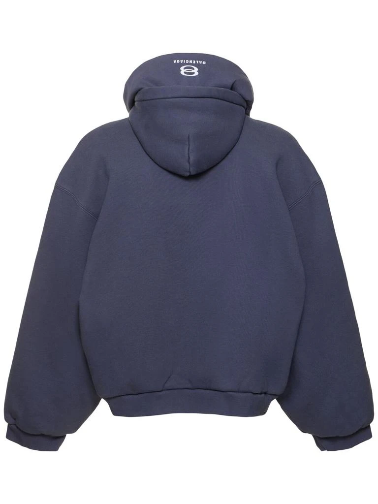 Balenciaga Incognito Cotton Blend Hoodie 6