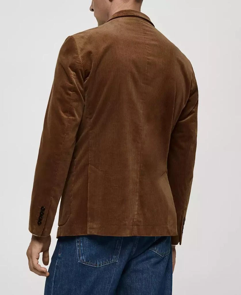 Mango Men's Slim-Fit Corduroy Blazer 3