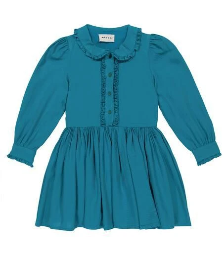 morley blue dress MORLEY PONY BOL/BLUE DRESS