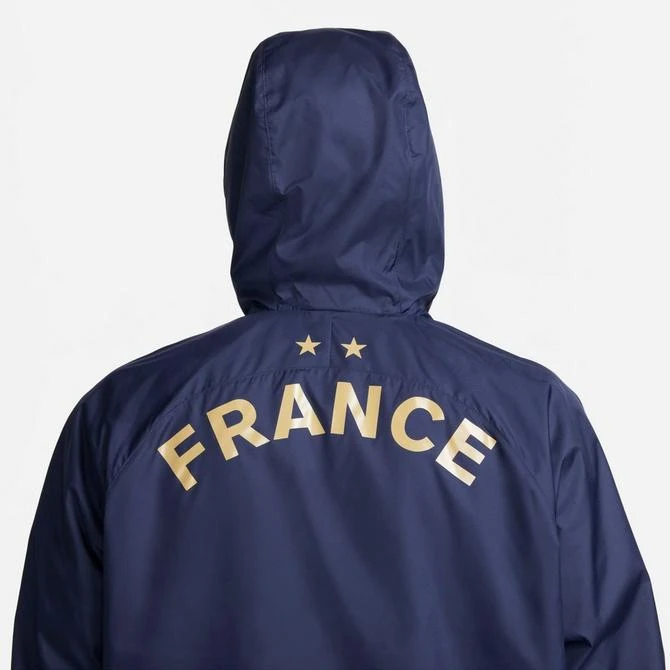 NIKE Men's Nike France Strike Dri-FIT Hooded Soccer Jacket 5
