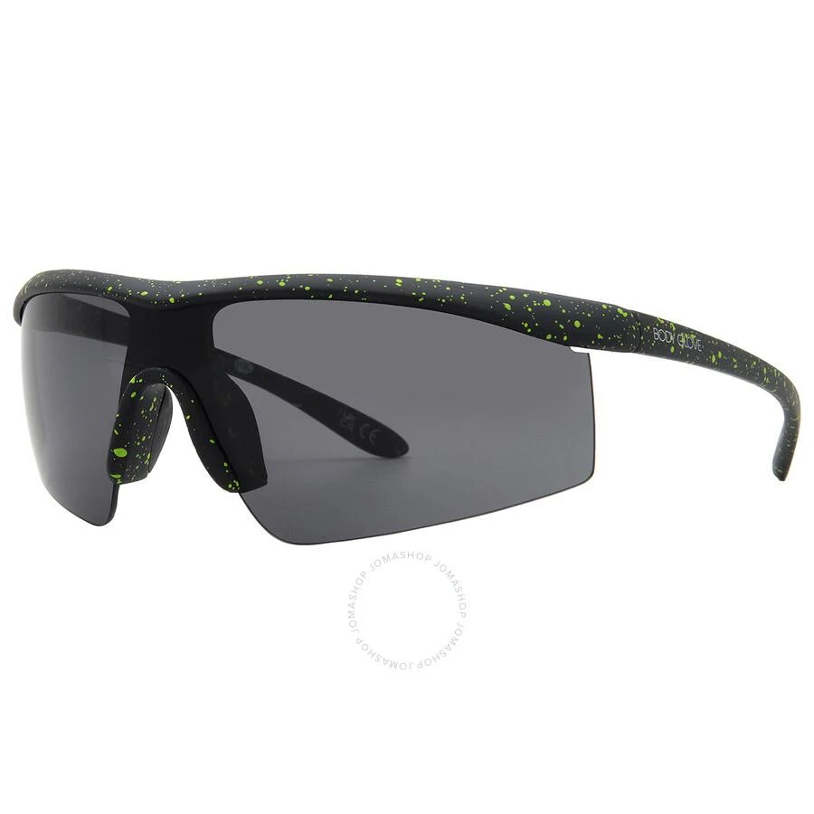 Body Glove BGPC 2203 Smoke Wrap Men's Sunglasses 10270142.CGR BLKSMK 2