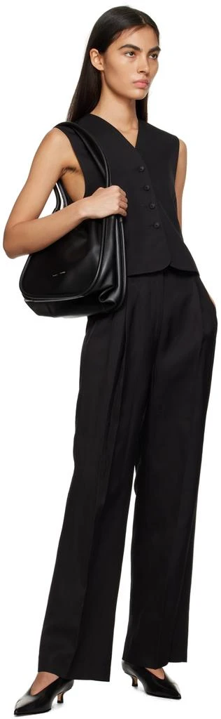 Loulou Studio Black Arup Vest 4