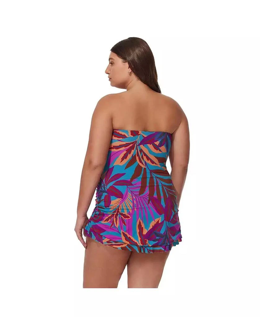 Profile by Gottex Women
s Plantopia Bandeau Swimdress 3