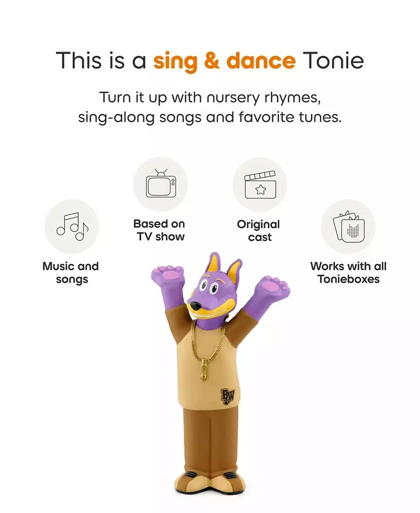 Tonies Doggyland Bow Wizzle Audio Toy Figurine 3