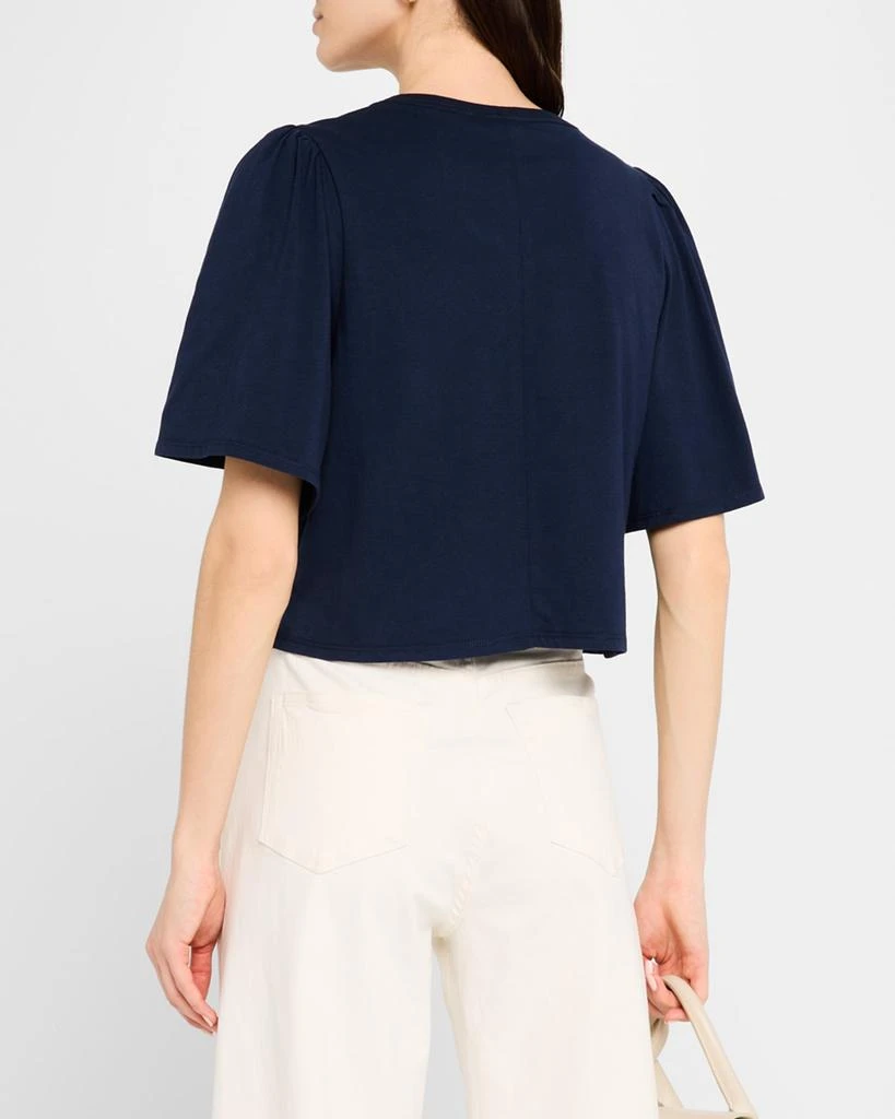 Paige Sigrid Flutter Sleeve Tee 3