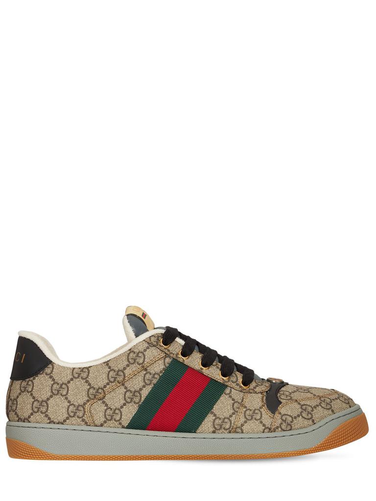 GUCCI Screener Gg Supreme Canvas Sneakers