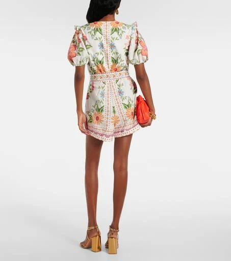 Farm Rio Bloom Garden cotton romper 3