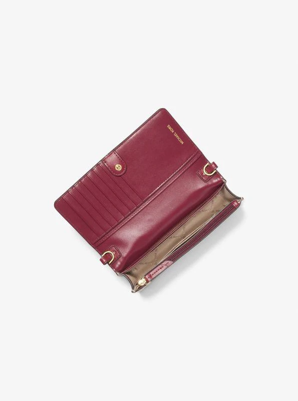 Michael Kors Jet Set Small Two-Tone Logo Smartphone Crossbody Bag 2