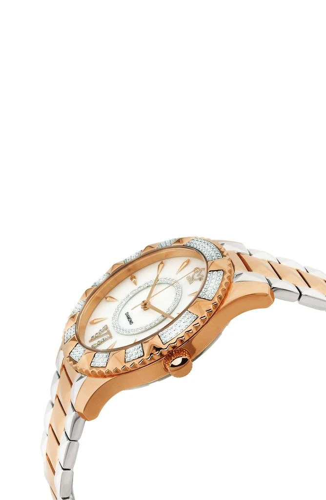 Venice Mother of Pearl & Diamond Bracelet Watch, 39mm  display picture 3