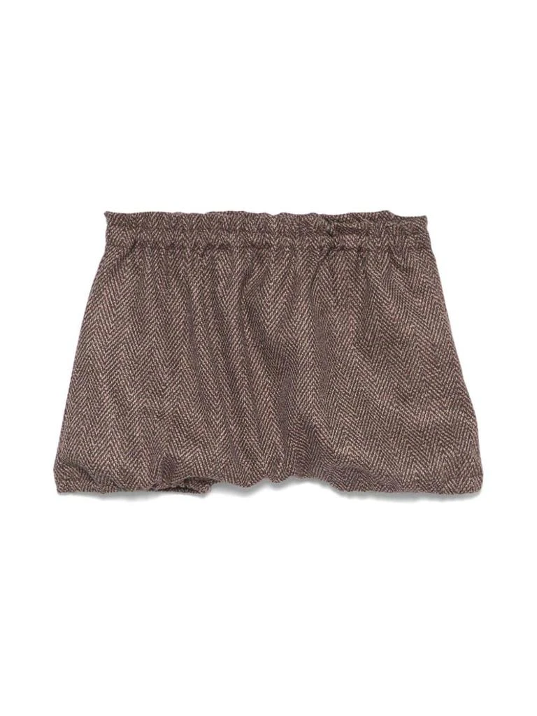 BABE & TESS Brown Shorts Baby Unisex 2
