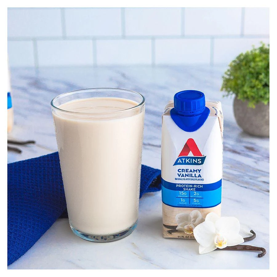 Atkins Shakes Creamy Vanilla 6
