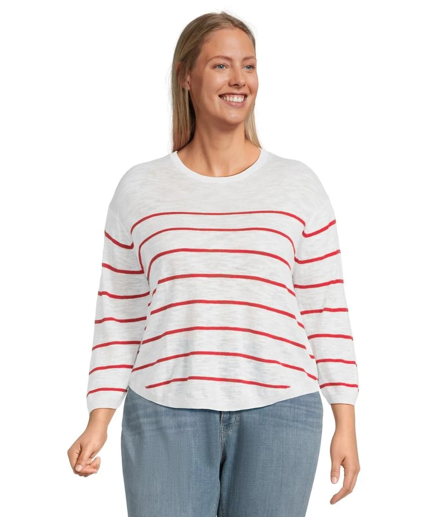 Mod-o-doc 3/4 Sleeve Swing Sweater 1