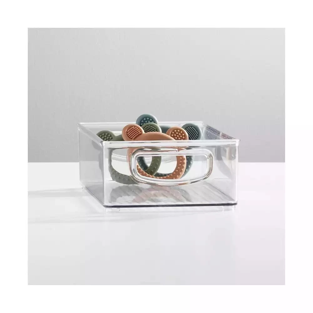 iDesign Stackable Pantry Storage Bin with Handles, Set of 4 7