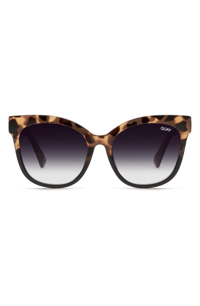 Quay It's My Way 53mm Gradient Cat Eye Sunglasses