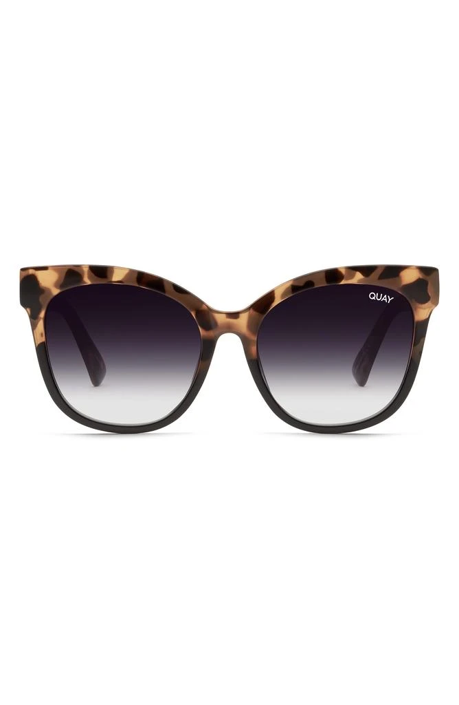 Quay It's My Way 53mm Gradient Cat Eye Sunglasses 1