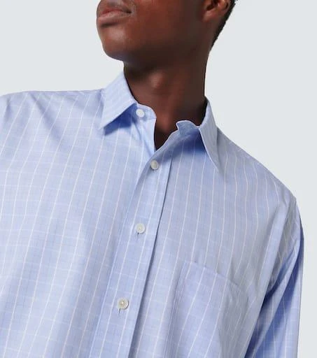 The Row Cardiff checked cotton shirt 5