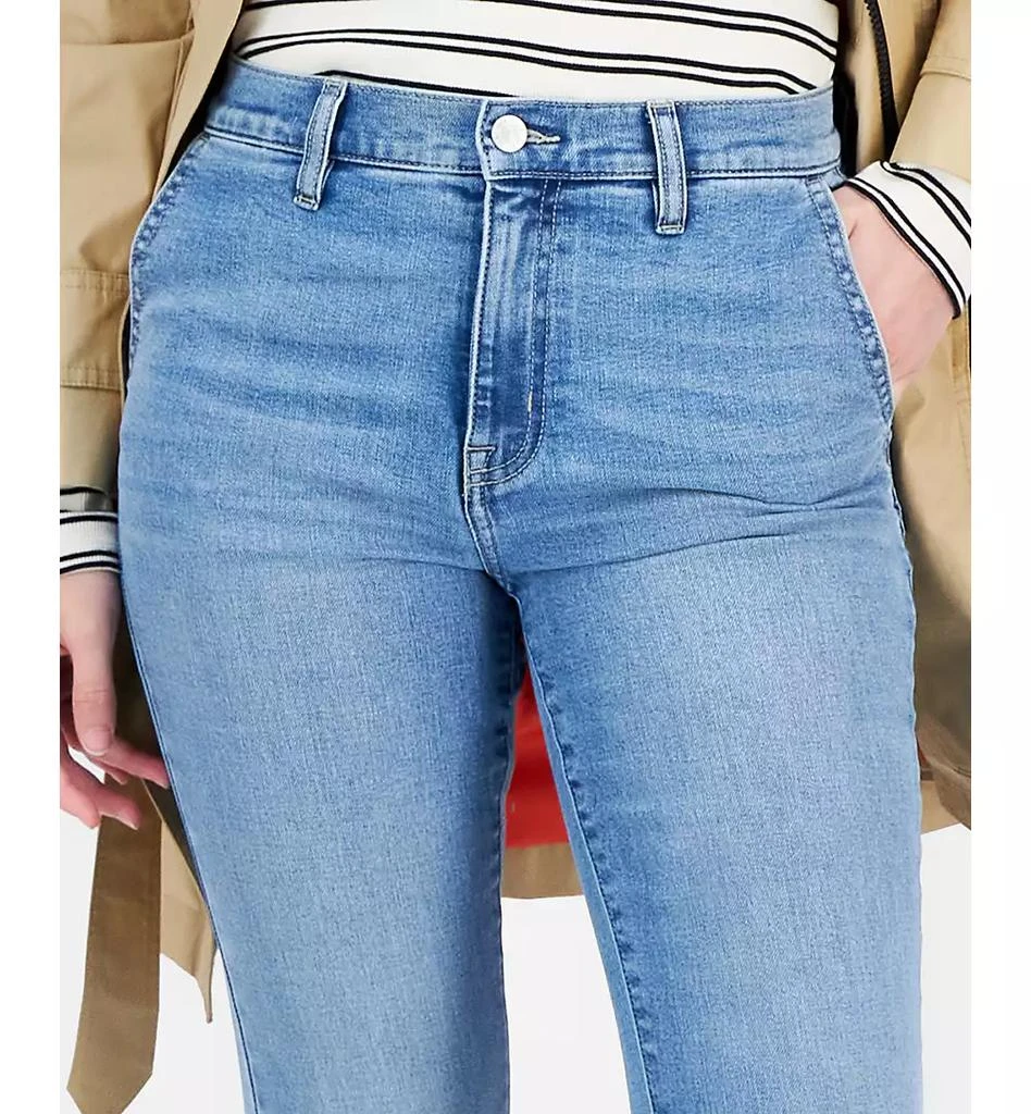 DKNY Women's High-Rise Flare Trouser Jeans 2