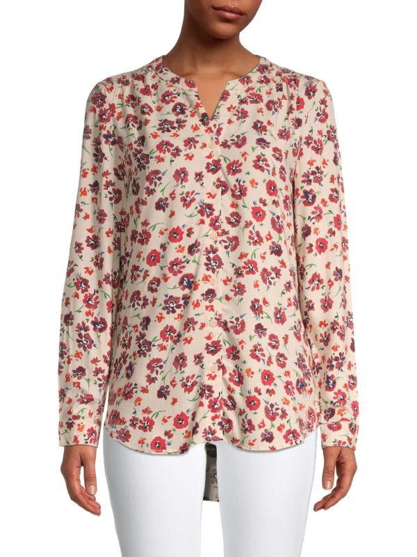 Beach Lunch Lounge Annina Printed Blouse 1
