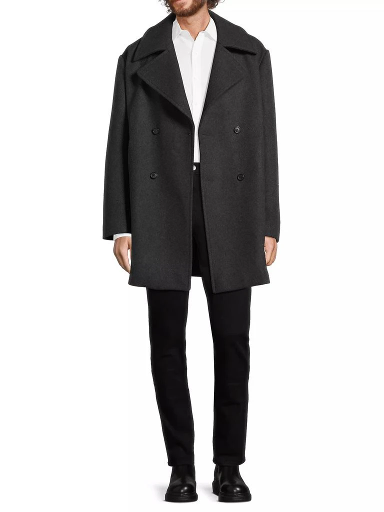 Michael Kors Oversized Wool Peacoat 2