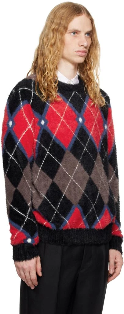 Charles Jeffrey Loverboy Multicolor Fluffy Gloves Sweater 4