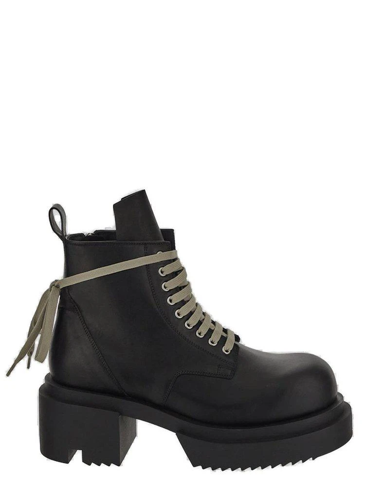 Rick Owens Rick Owens Low Army Bogun Lace-Up Boots 1
